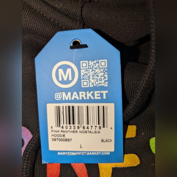 Market "Pink Panther" Hoodie. LARGE - Picture 4 of 9